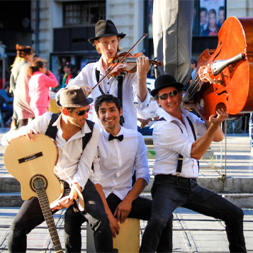 Photo du groupe The french Touch NZ qui se produira au festival musique & vins du Festapic