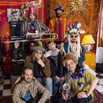 Photo du groupe The Sagittarians qui se produira au festival festpaic 2019