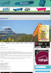 Visuel de l'article sur le festival du festapic parue sur le site du guide des frestivals